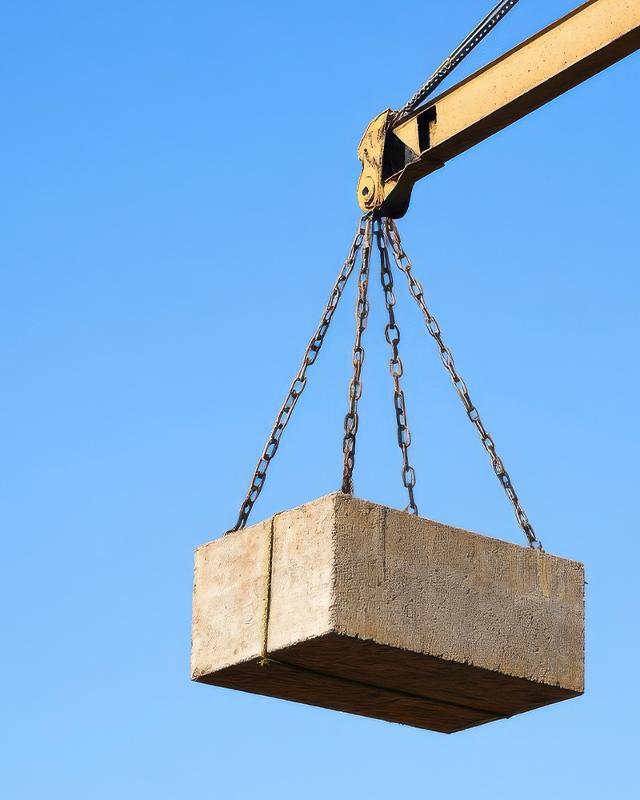 construction site with workers observing crane lifting materials for a new building project featuring construction teamwork and engineering strategies